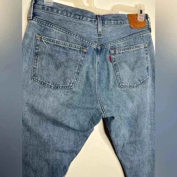 LEVIS Premium 501 S Skinny Distressed Jeans 31 - Picture 2 of 9